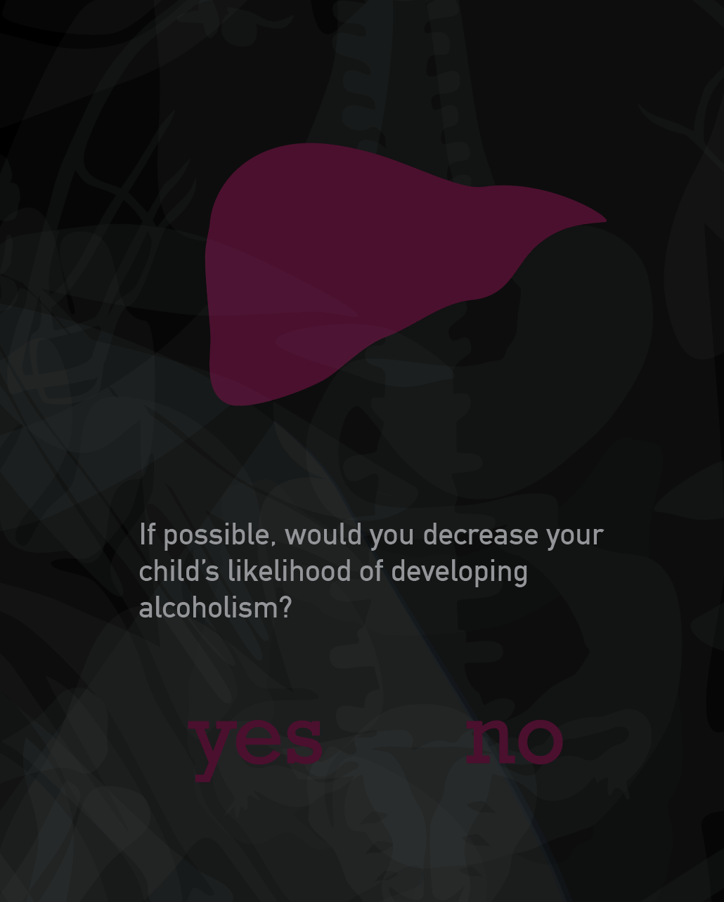 Alcoholism Prevention Question Interface