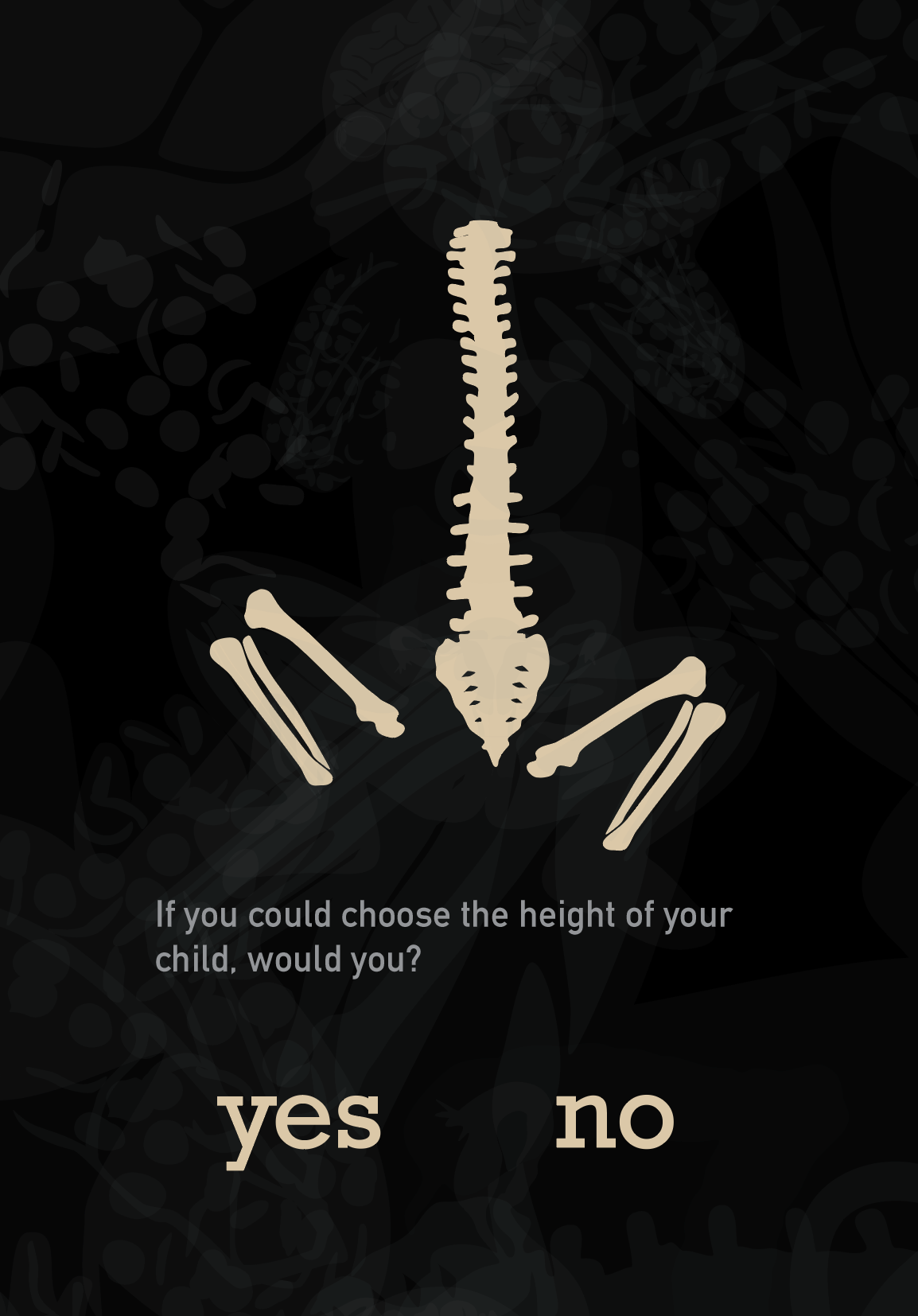 Hair Color and Texture Selection Question Interface